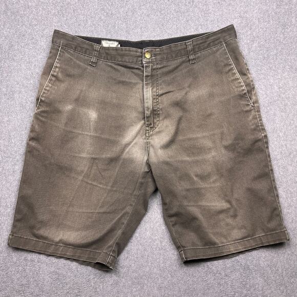 Volcom Other - volcom corpo class chino shorts mens 36 gray flat front